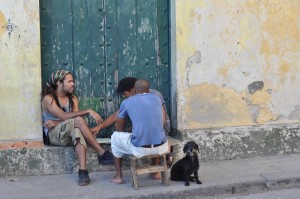 Cubans love to socialize!