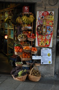 Fruits in Santiago