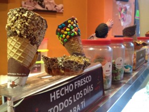 Mixx Heladeria, ice-cream in Cuenca, Ecuador