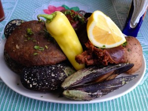 Curanto: traditional food from Chile