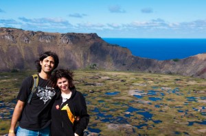 Backpacking in Easter Island