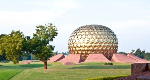 The Matrimandir in Auroville, India
