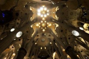 Gaudi's Sagrada Familia in Barcelona