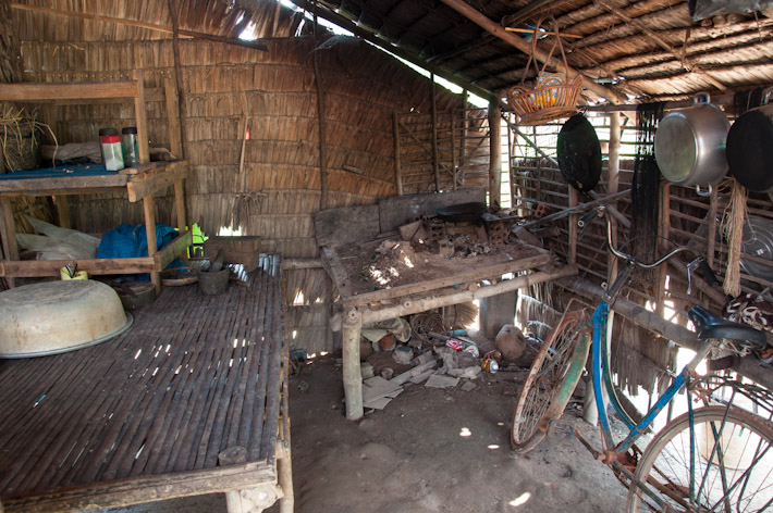 Rural Cambodian kitchen
