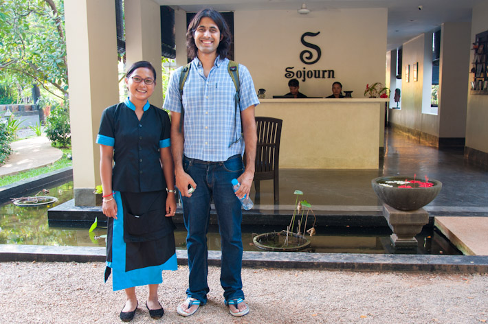 Cambodian Cooking Class: Dany & Ashray at Sojourn Hotel, Siem Reap