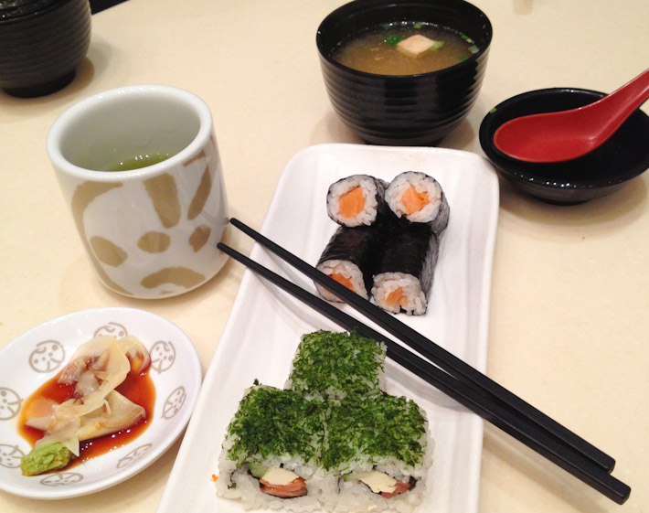 Sushi rolls and miso soup: how to eat well and cheap in HK 101