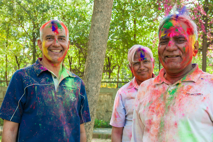 Holi is celebrated by people of all ages!