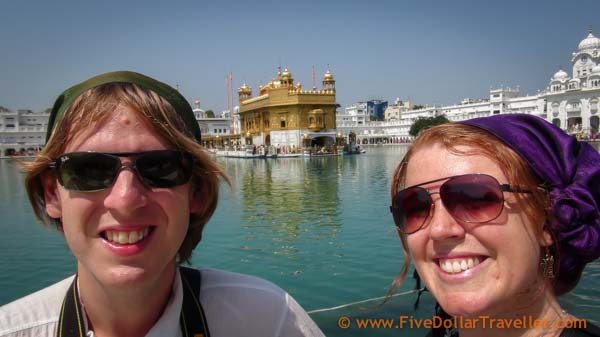 Megsy & Tommo from Five Dollar Traveller in India