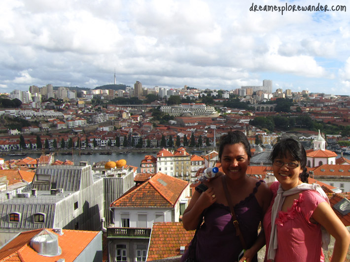 Aggy and a Friend in Porto