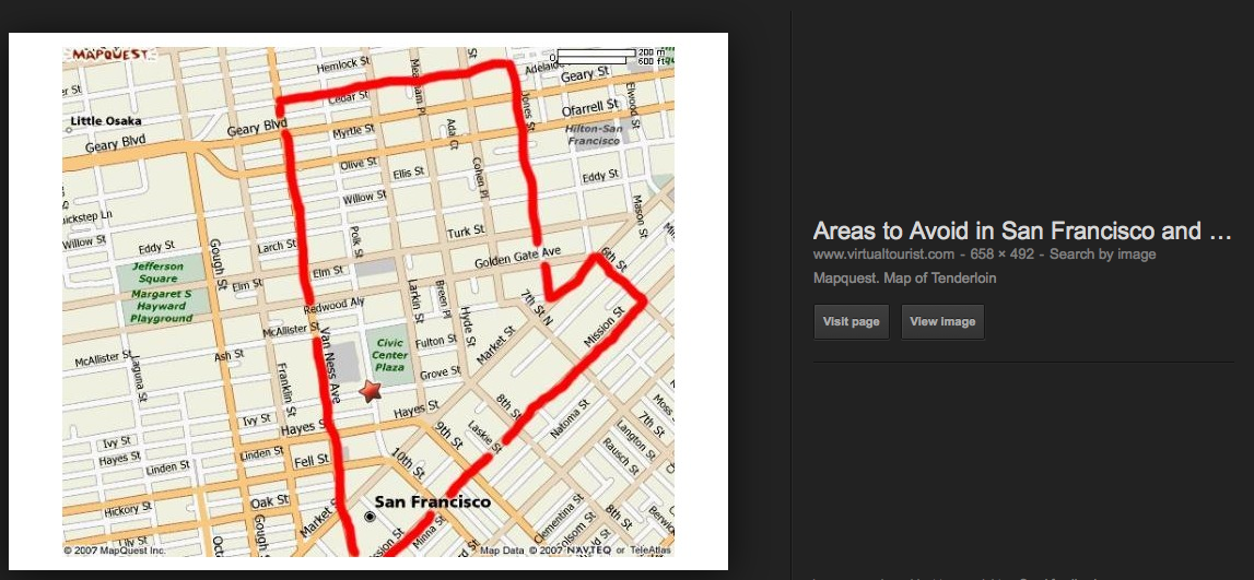 Most travel guides to San Francisco will tell you to avoid the streets within the Tenderloin