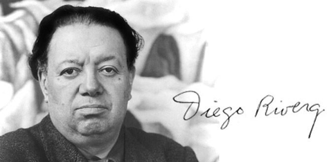 Mexican artist Diego Rivera