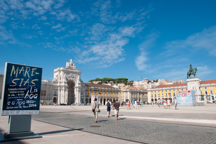 Comercio Square in Downtown Lisbon