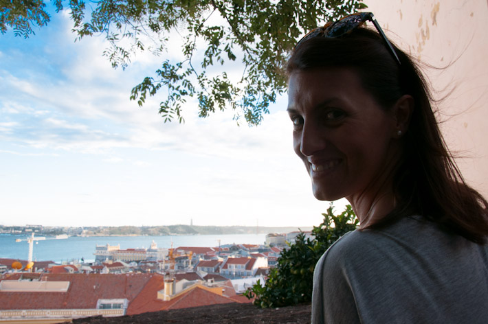 A gorgeous view over Lisbon