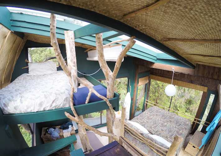 Treehouse bedrooms