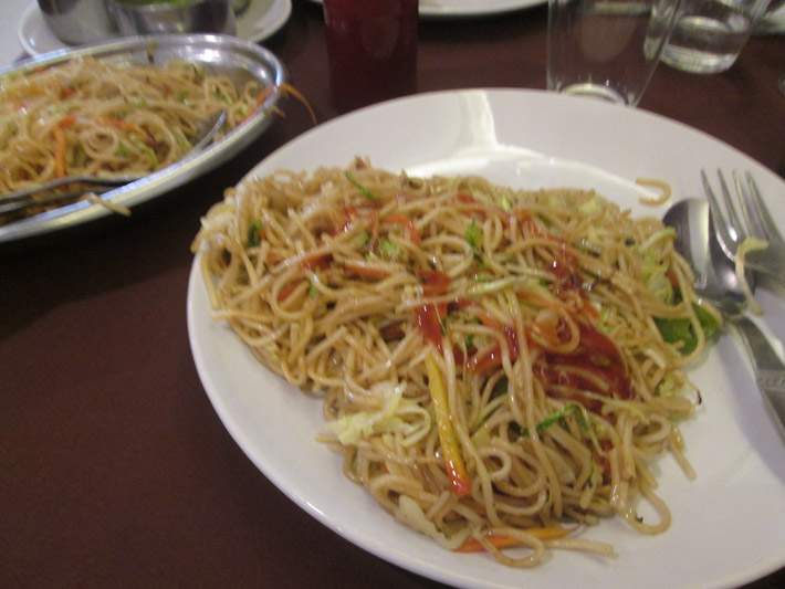 Indianised Chow Mein