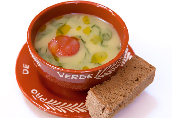 Typical Portuguese Soup Caldo Verde