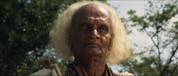 Indian man in the middle of the forest. To fear or not to fear? That is the question...