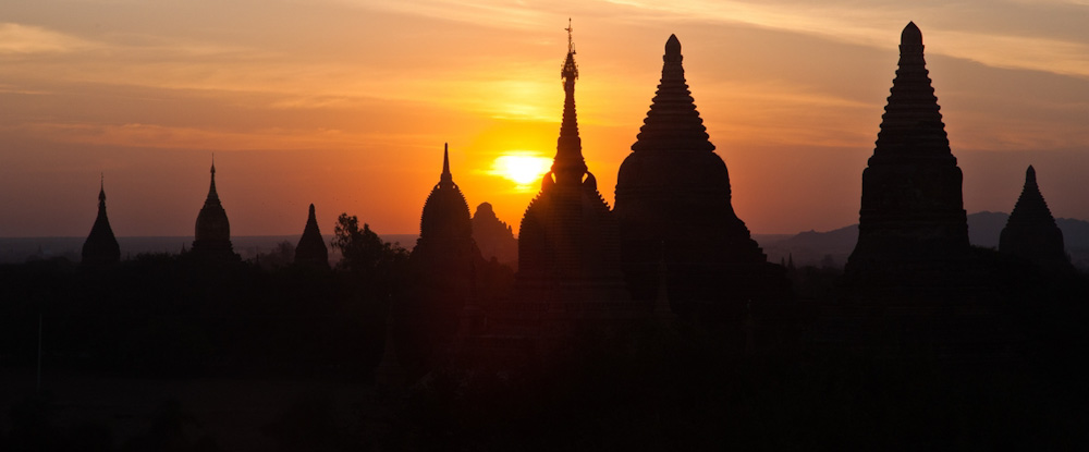 Buddhist temples at Bagan