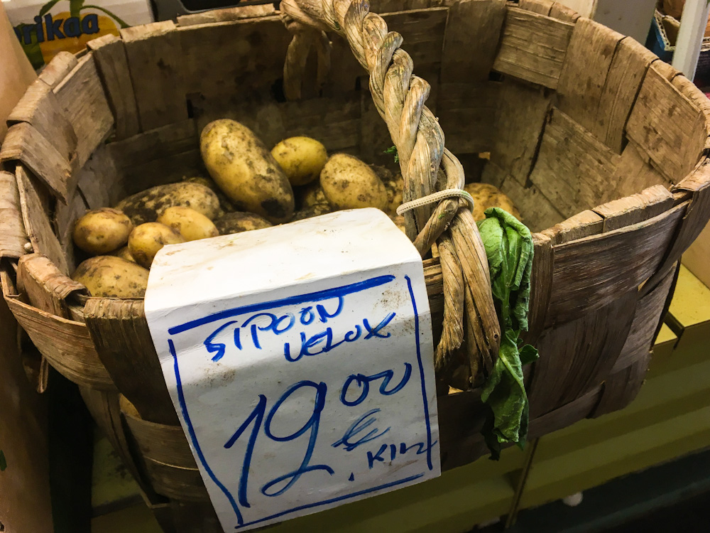 I am NOT paying this much for potatoes!