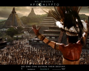 Mayan ruler on top of his pyramid shaped temple. Little he knew what'a about to come...