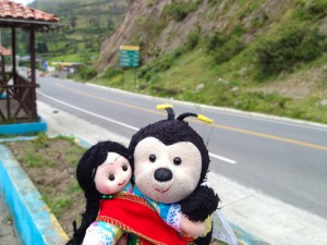 Bee and Abigail, on the way to Cuenca