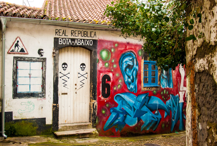 Portuguese frat house in Coimbra