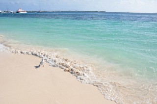 Transparent Caribbean waters