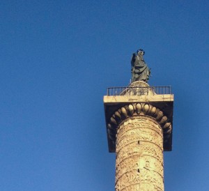 Marcus Aurelius in Piazza Colonna