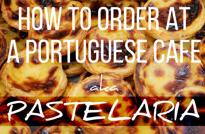 How to order coffee and food at a cafe in Portugal