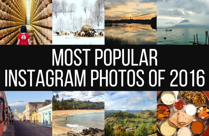 2016 Most popular Instagrams by Backpack ME
