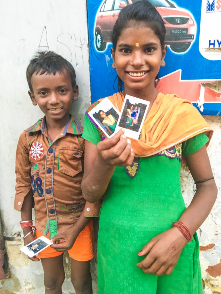 Making kids happy with the Instax mini 8 camera