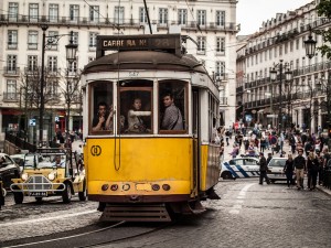 How to Get Inside Tram 28 in Lisbon