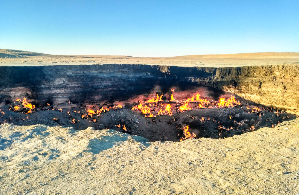 Darvaza Gates of Hell in Turkmenistan