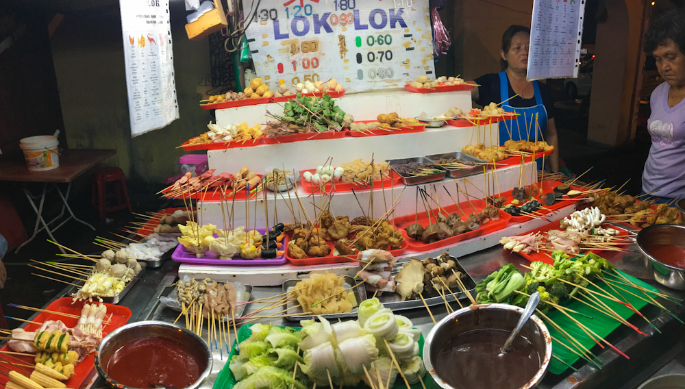 82 varieties of lok lok in Georgetown
