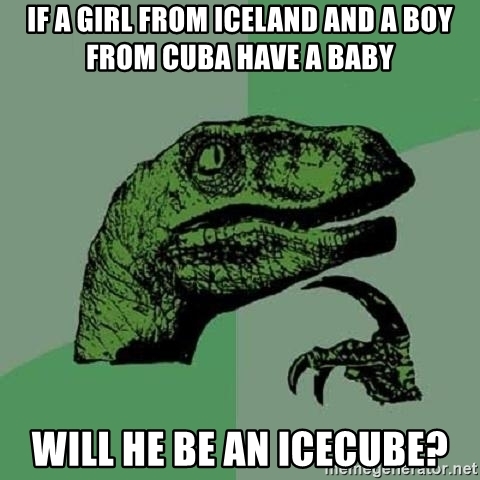 Making babies in Iceland can result in silly memes...